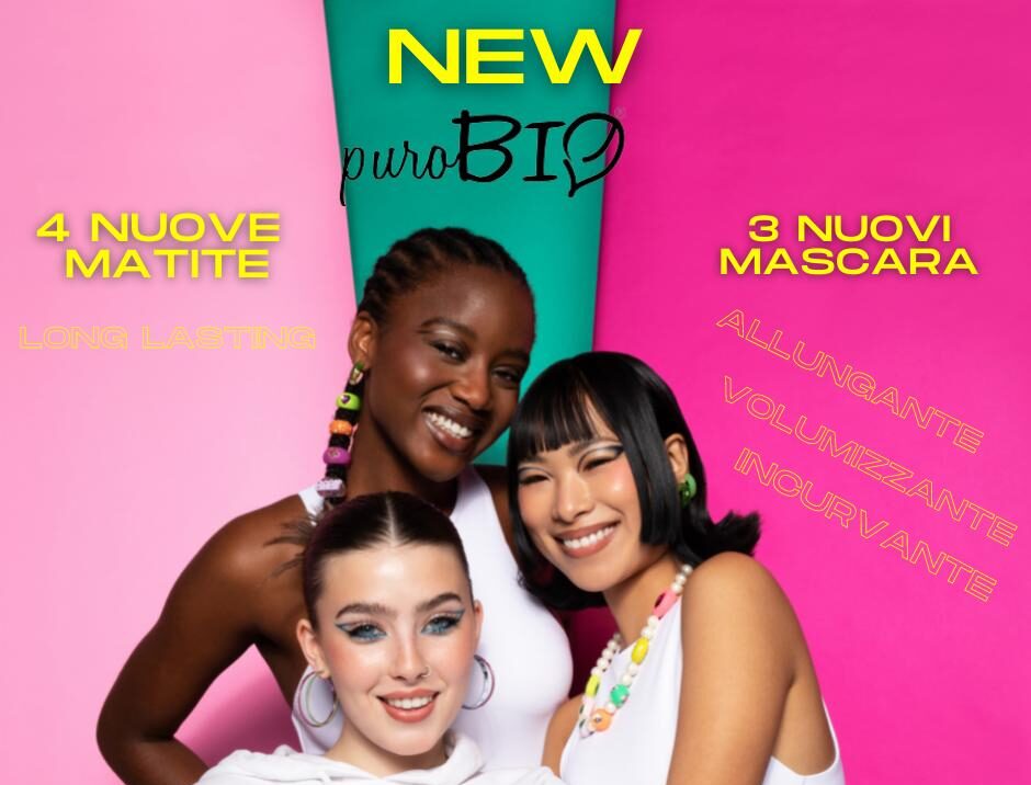 Purobio novità mascara e matite long lasting